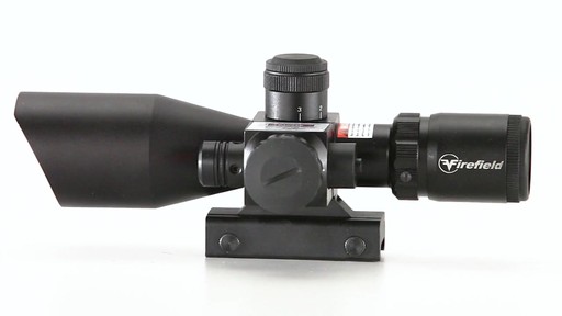 Firefield 2.5-10x40mm AR-15/M16 Rifle Scope With Red Laser 360 View - image 2 from the video